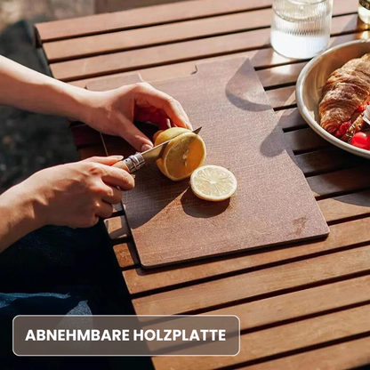 Multifunktionale Aufbewahrungsbox mit Tischfunktion – dein smarter Outdoor-Begleiter!